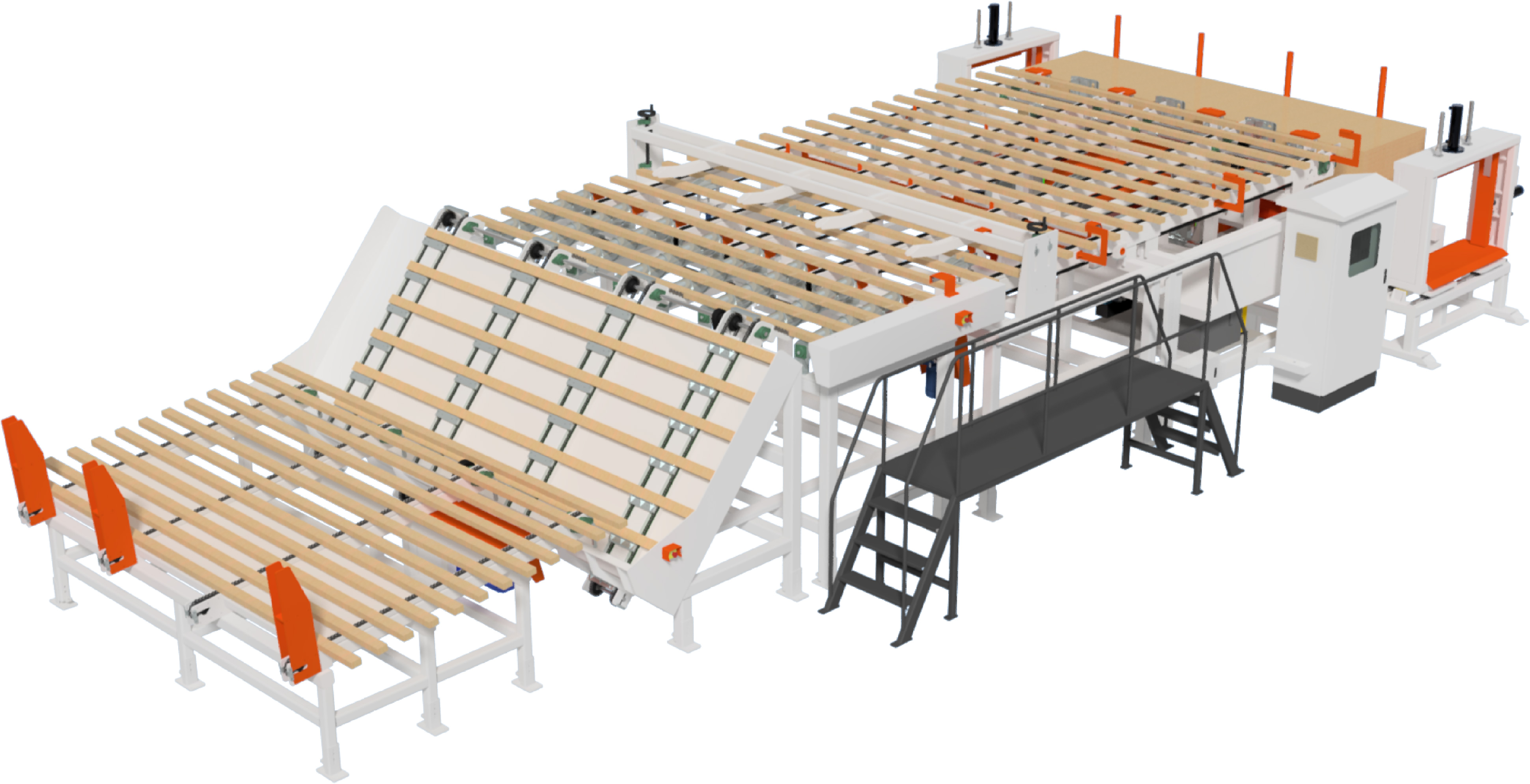 SF8040 Long lumber stacker