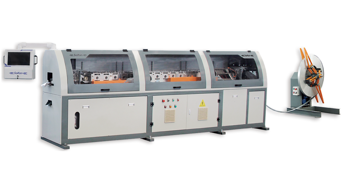 SF3202S Double profiles machine(Curling process)