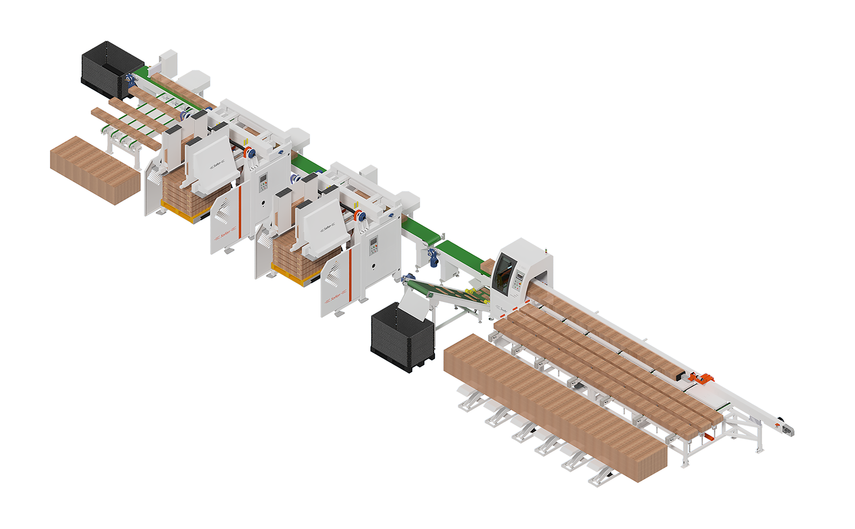 SF6060S+ 木材加工自動(dòng)化生產(chǎn)線