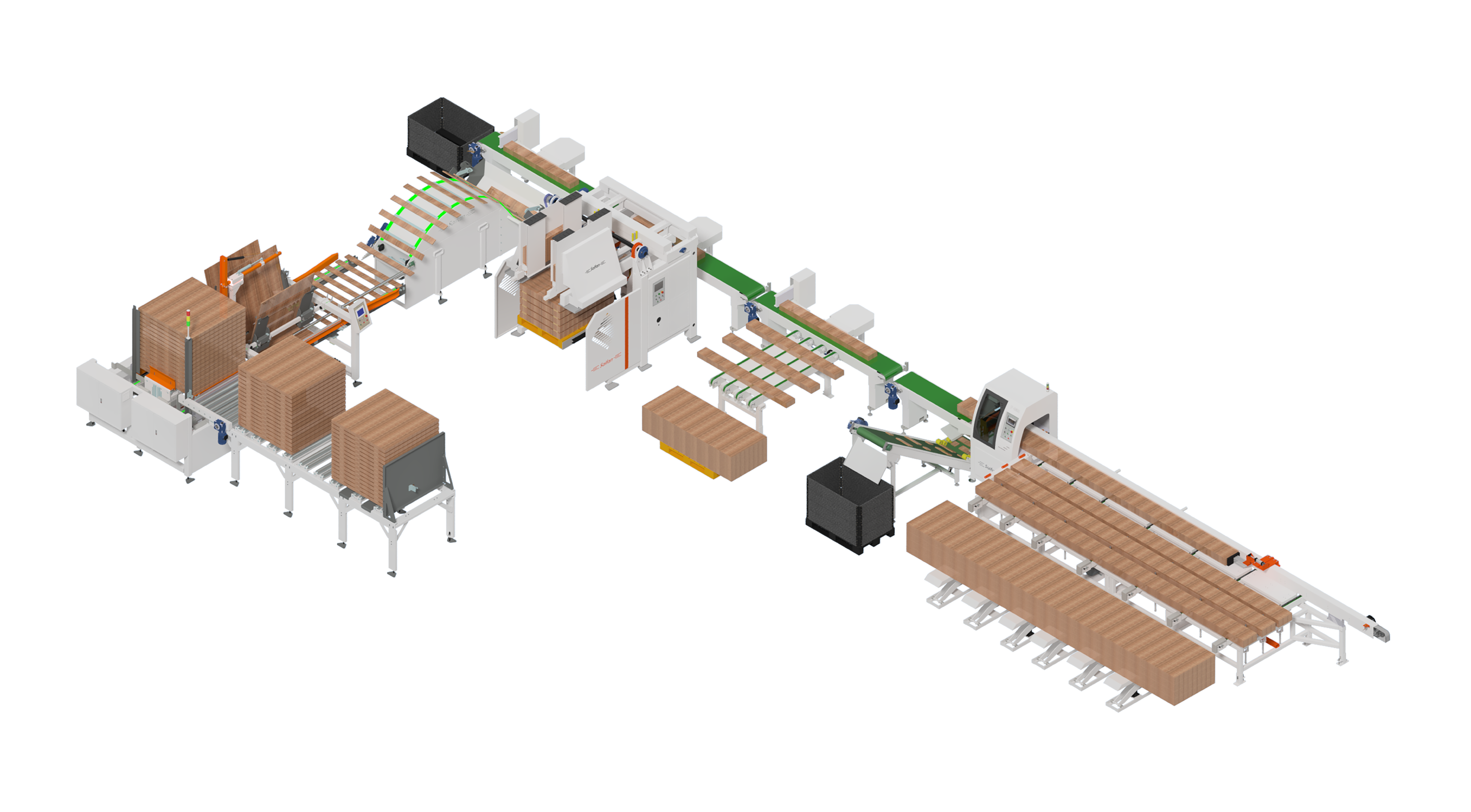 SF6060S+木材加工自動(dòng)化生產(chǎn)線