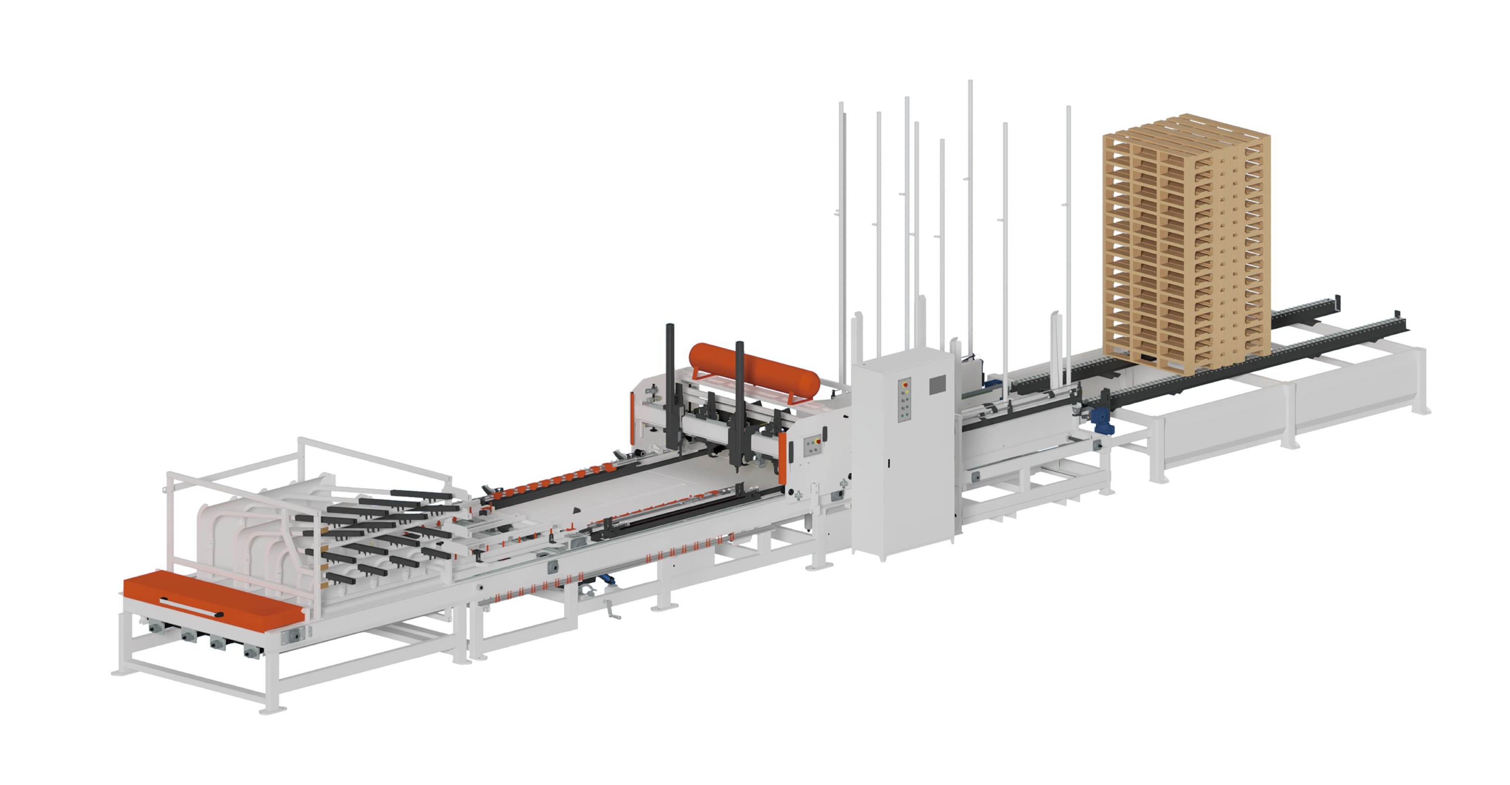 SF9010美式托盤(pán)打釘生產(chǎn)線